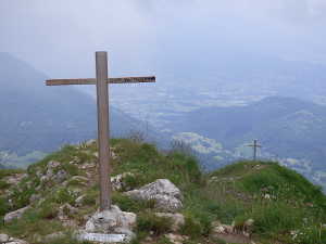 Les 2 croix de la Galoppaz.