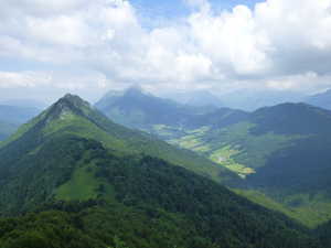 Grand Roc, Rossanaz-Colombier et Mont Pelat. Et la vallée d'aillon le Jeune.