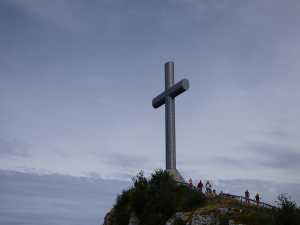 La Croix du Nivolet du Pas de l'échelle.