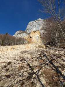 L'éboulement du rocher de Charvetan