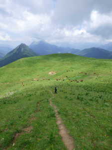 Descente vers la petite Galoppe.