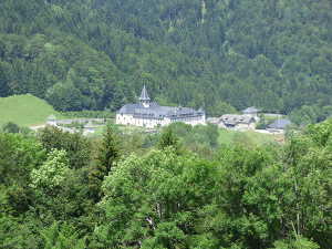 L'abbaye de Tamié.