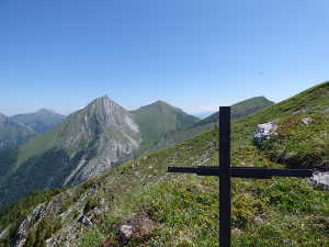 La croix de la montagne des Lanches.