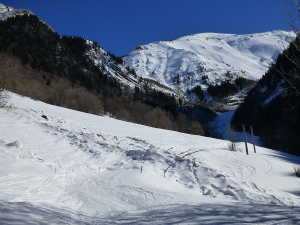 Pointe des Arces depuis l'alpage.