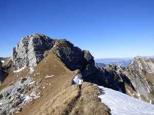 Balade automnale à la dent des Portes (1932m).