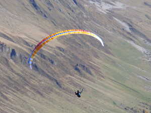 Parapente en Bauges.