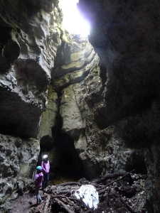 Spéléologie en Bauges.