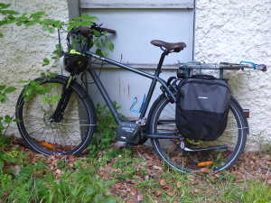 Le VAE avec lequel je fais mes 'marches d'approches' quand je vais en rando en montagne.