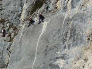 Via ferrata de la Doria.