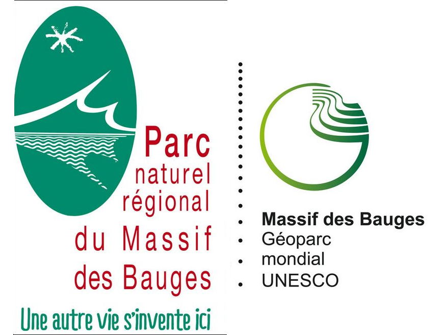 Logo du Pnr & geoparc des Bauges.