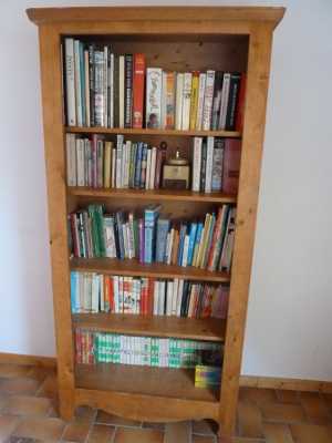 bibliothèque de notre gite