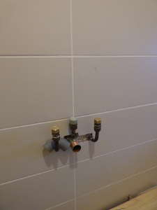 Arrivée d'eau du meuble.