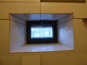 Détail de la fenêtre. Ça avance...