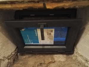 L'abattant PVC une fois posé.