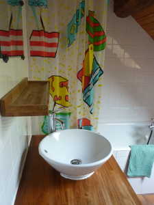 Plan vasque du grand gite de l'étage.