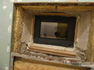 Fixation des tasseaux support pour la fixation du placo.