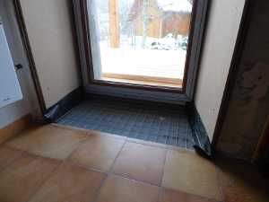 isolant sous le seuil