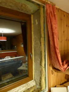 Vérification et reprise de l'isolant existant.