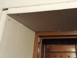 Placo collé & vissé.