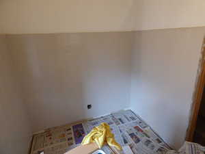 Coté cuisson, aprés 2 couches de peinture.