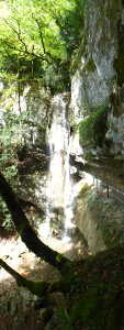 La petite cascade d'Angon.