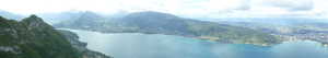 Le lac d'Annecy.